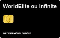 carte bancaire très haut de gamme
