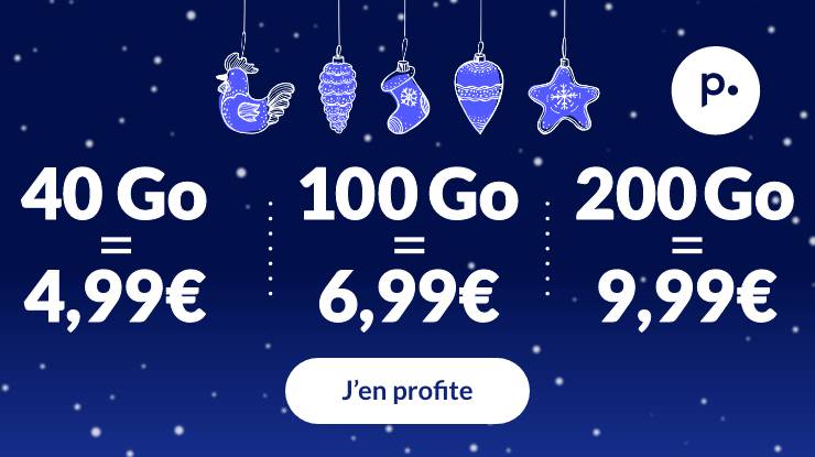 Forfait Mobile : comment profiter des 3 offres exceptionnelles de Noël chez Prixtel