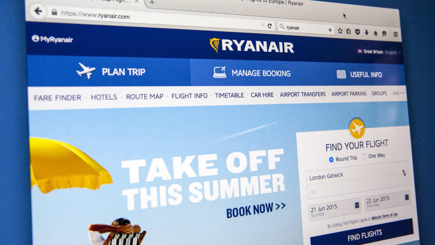 Ryanair continue de surfacturer certaines cartes bancaires
